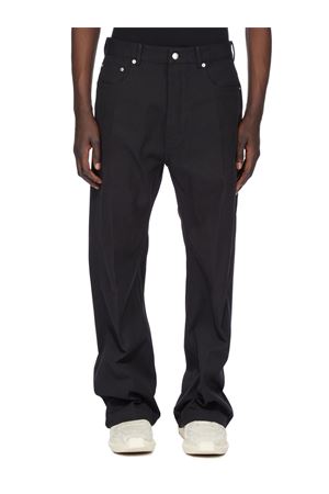 Jeans in cotone whipcord nero RICK OWENS | RR02E1333CTW09
